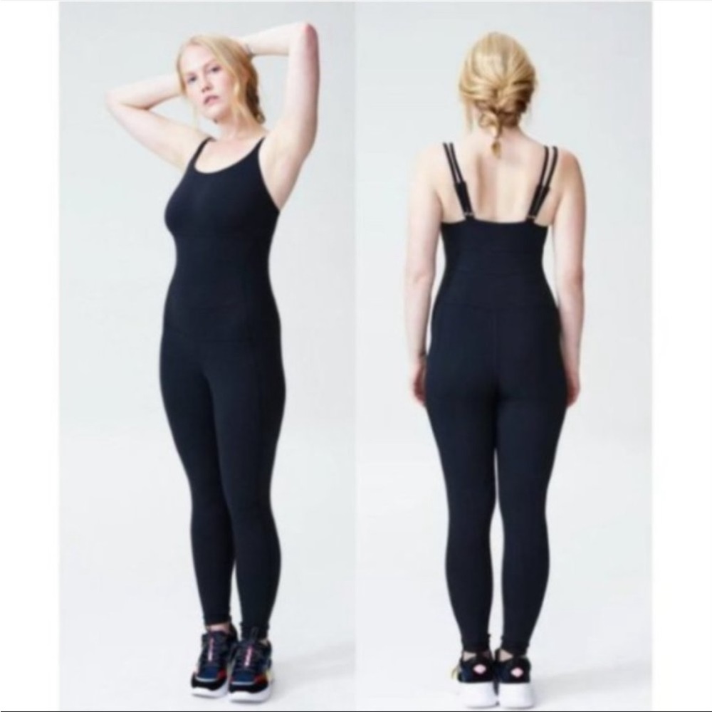 Universal Standard Next To Naked Black Bodysuit